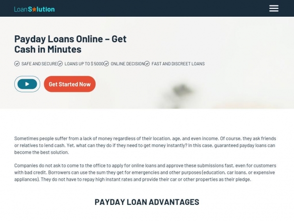 loansolution.com